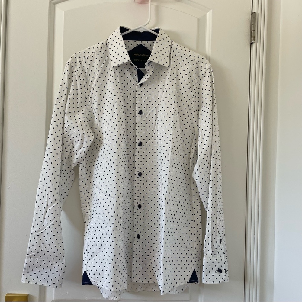 American Breed | Polka Dot Dress Shirt
